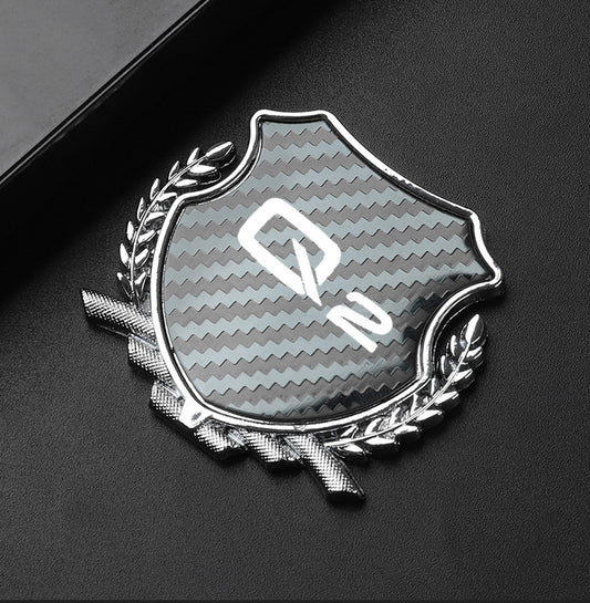 Applicable to for Cadillac for Escalade rear cover badges, front and rear trunk boot badge decals, black 21-23