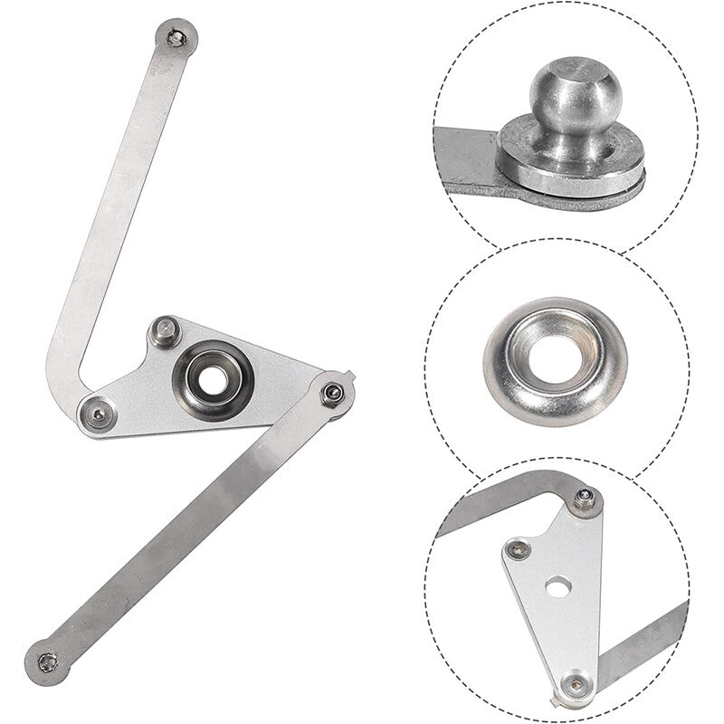 Intake manifold aluminum bracket repair kit for Mercedes-Benz M272 V6 M273 V8
