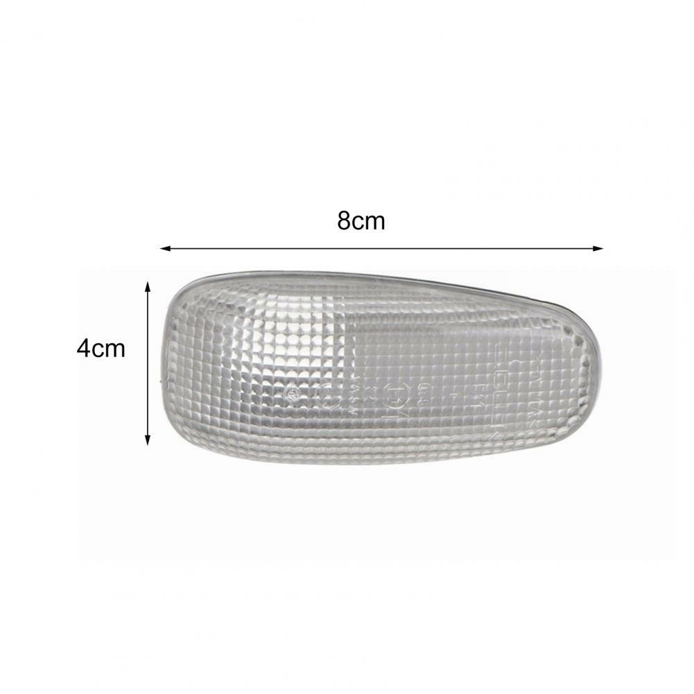 2-Piece Turn Signal Lens Repeater for 2003-2006 Doge Sprinter 2500 3500 Transparent