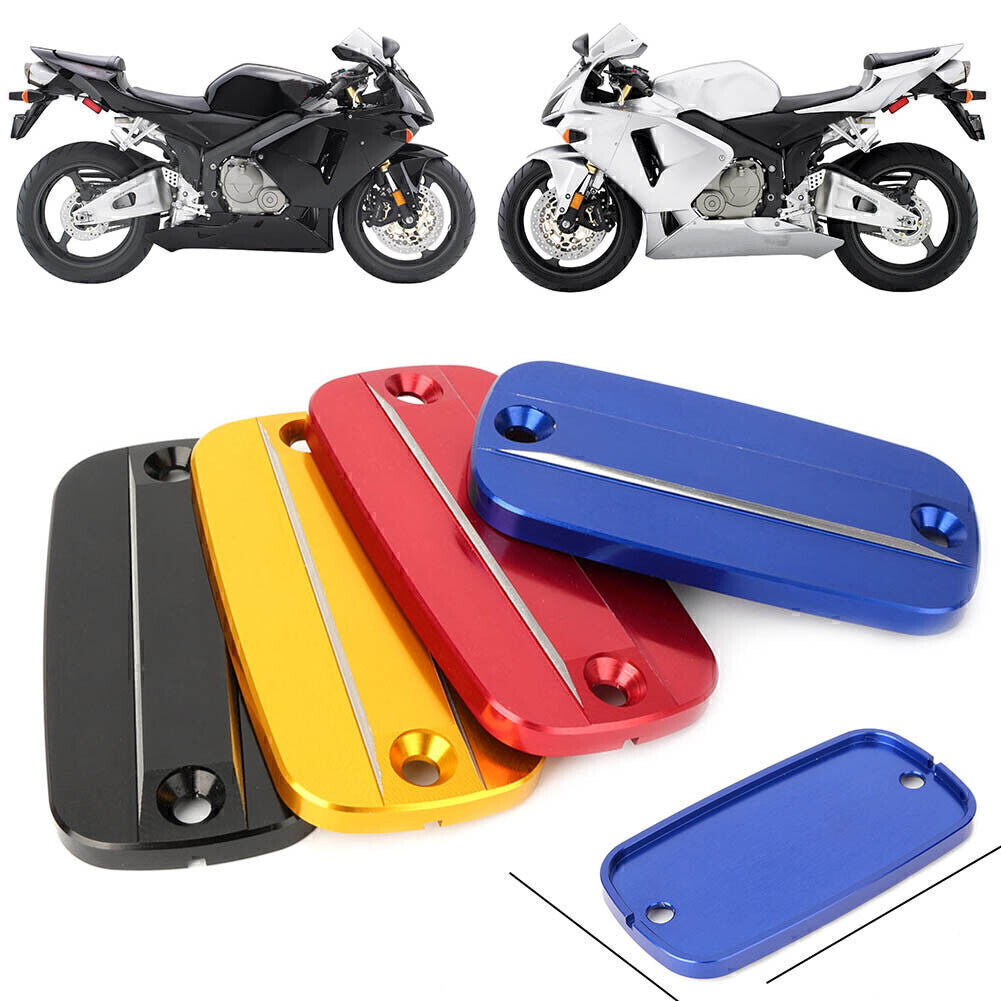 for Honda CBR900RR CBR929RR CBR954RR VTR1000F BLACK Front Brake Reservoir Cover