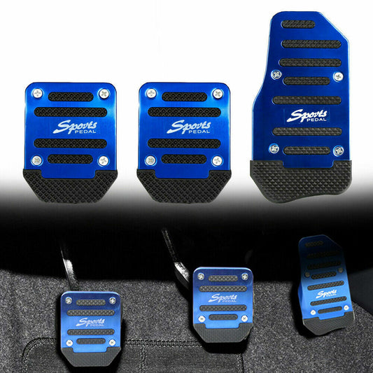 3x Universal Anti-Slip Car Pedal Pad Cover Interior Decoration Car Accessories Q