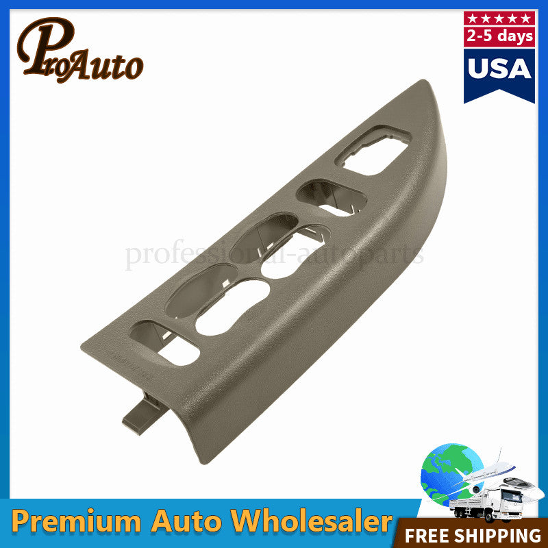 Front Driver Side Window Switch Bezel YL3Z14525AAB For 2001 2002 for Ford F-150 Tan