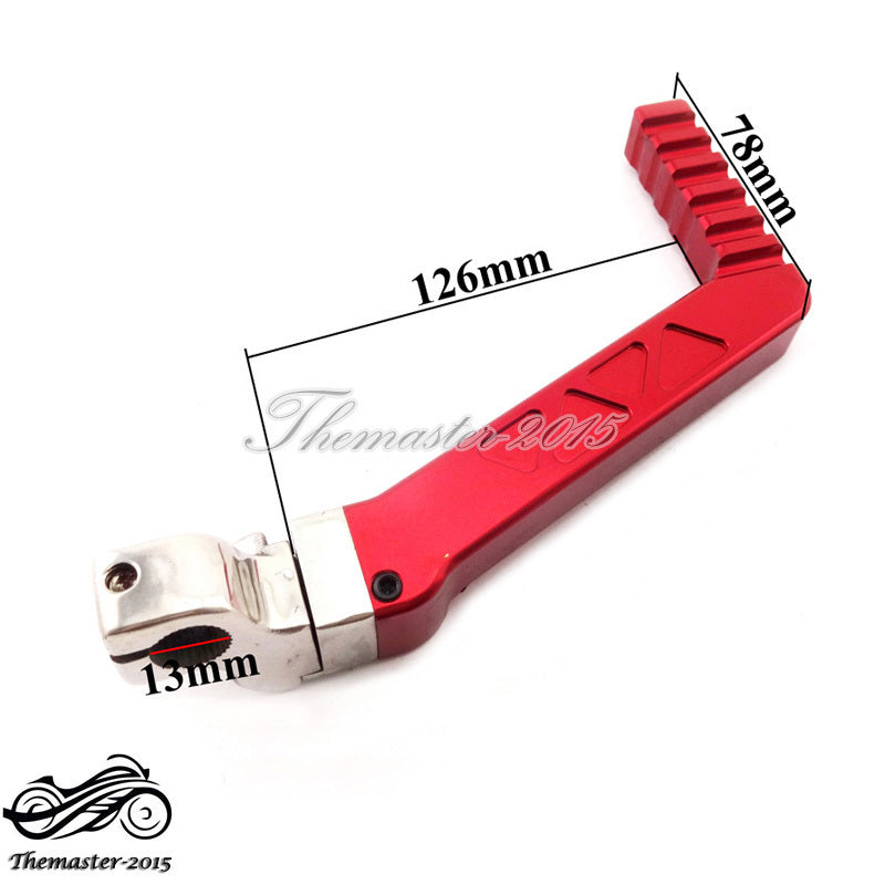 13mm CNC Kick Start Lever For 50 70 90 110 125 cc YX for Lifan Engine Pit Dirt Bike Q