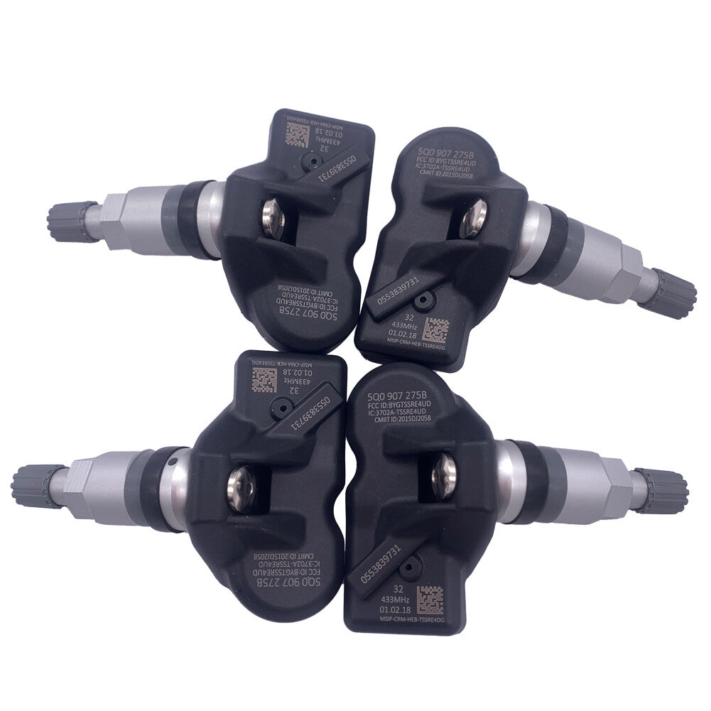 Set of 4 TPMS Tire Pressure Monitor Sensor for BMW 328I 528I X3 for Mini for Porsche 911