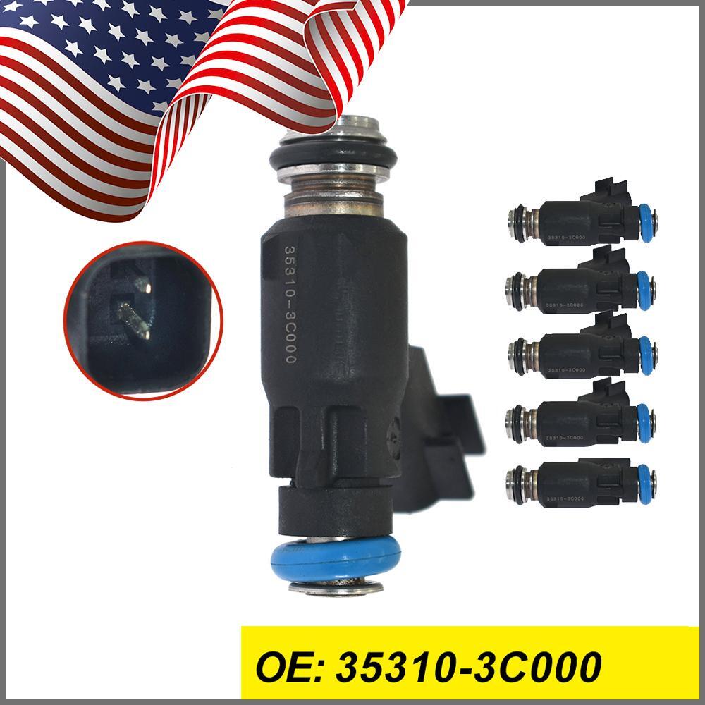6PCS Fuel Injector 35310-3C000 for Hyundai Sonata 3.3L 3.8L V6 2006-2010 New