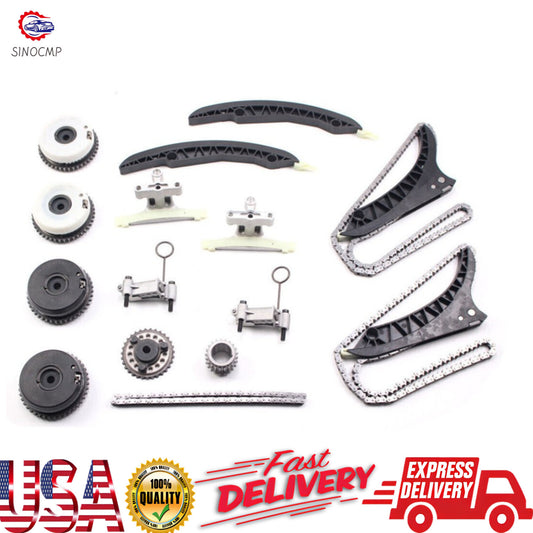 Timing Chain Kit Camshaft VVT Gear for BMW 550i 750i X5 X6 S63B44 N63B44 4.4L V8