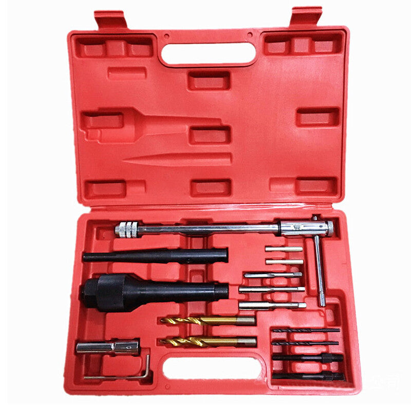 Car Broken Light Plug Removal Tool Kit 8mm 10mm Repair 1/4 - 28 UNF Hexagonal - n