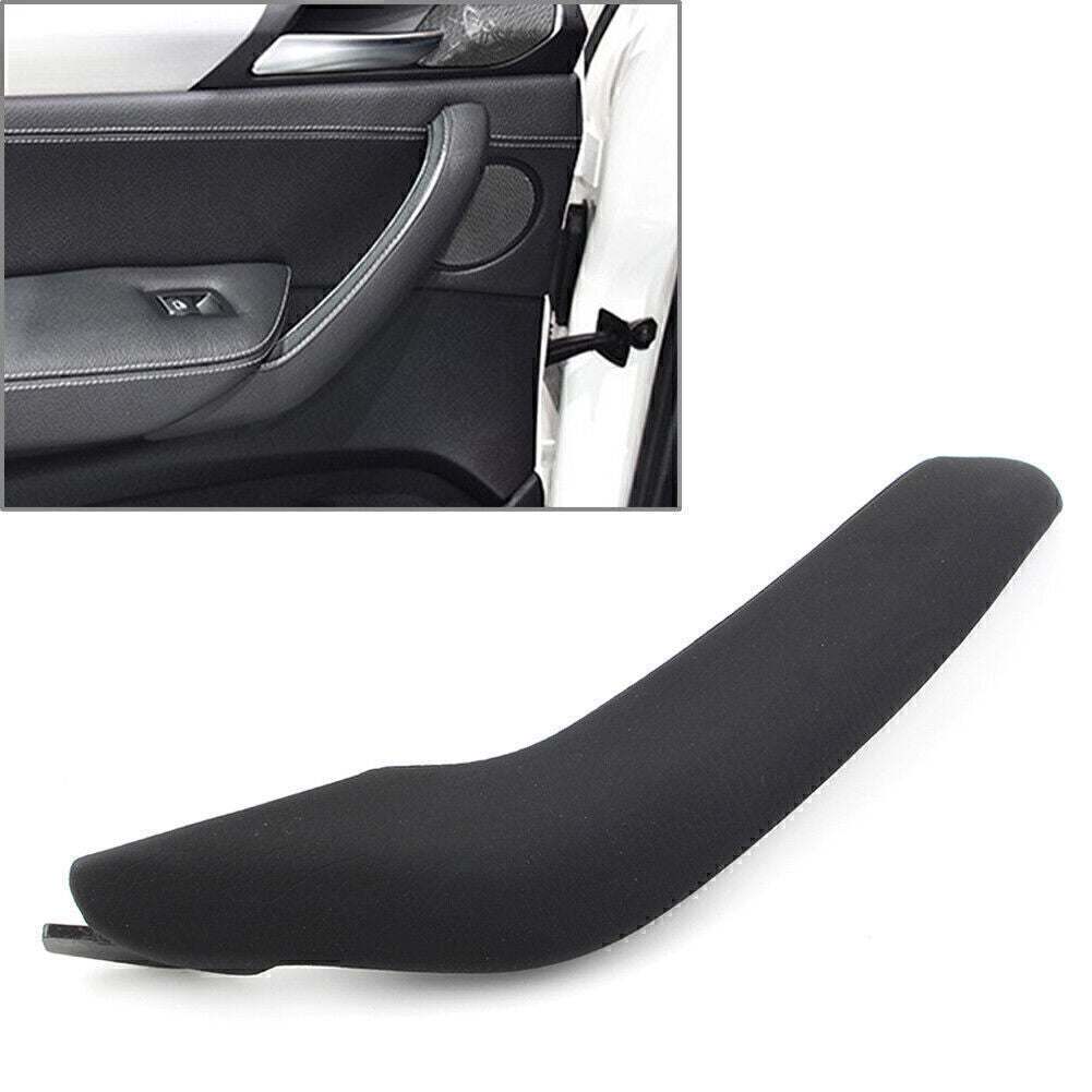 for BMW X3 X4 F25 F26 Black Car Left Side Inner Door Pull Handle Trim Cover