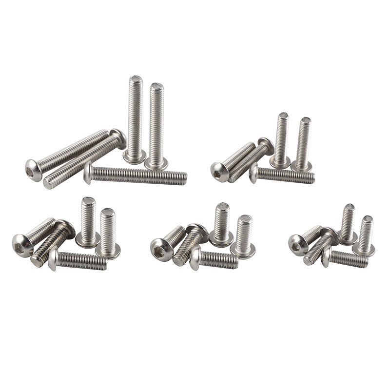 155¡ÁMotorcycle Shell Fairing Bolt Plate Screws Nut Stainless Steel Kit US v