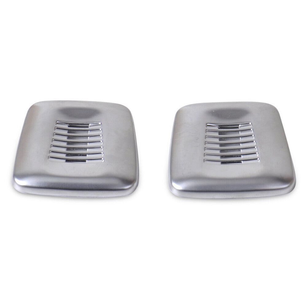 Chrome Interior Roof Dome Microphone Cover Trim for BMW F25 X3 4 5 6 Series Pair Q