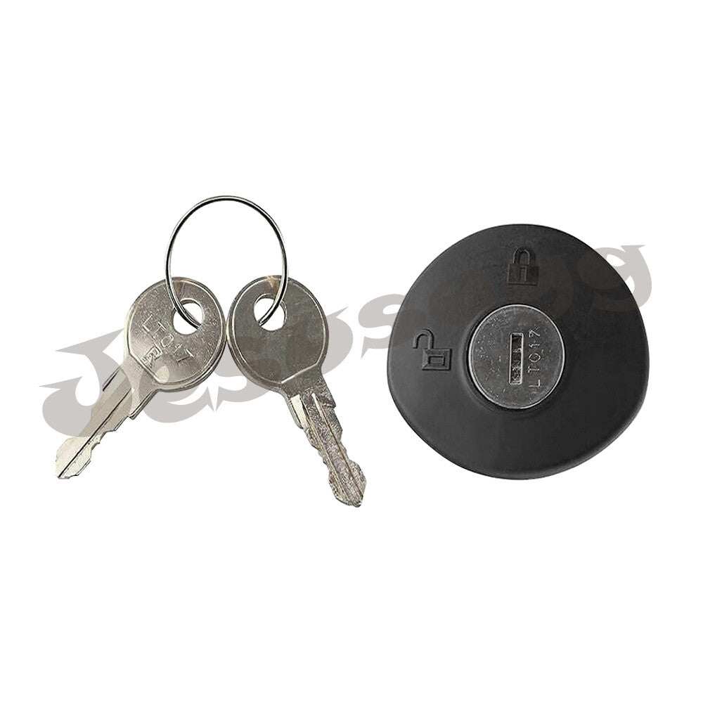 Locking Gas Fuel Tank Plug Cover Cap w/ 2 Keys 8U5Z9C268B for Ford Edge Fiesta Q