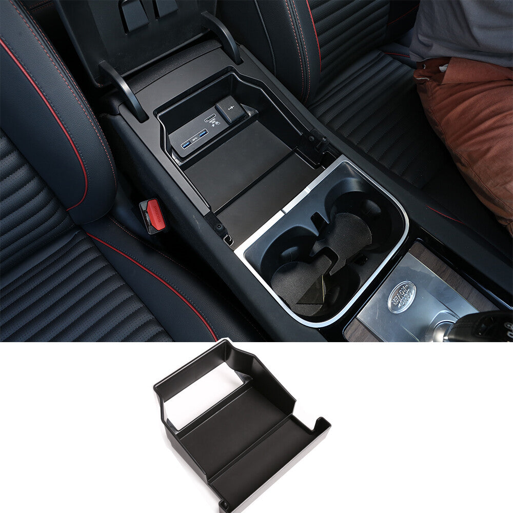 Carbon Fiber ABS Interior Center Vent Trim Cover for Tundra 2022 - 23- v