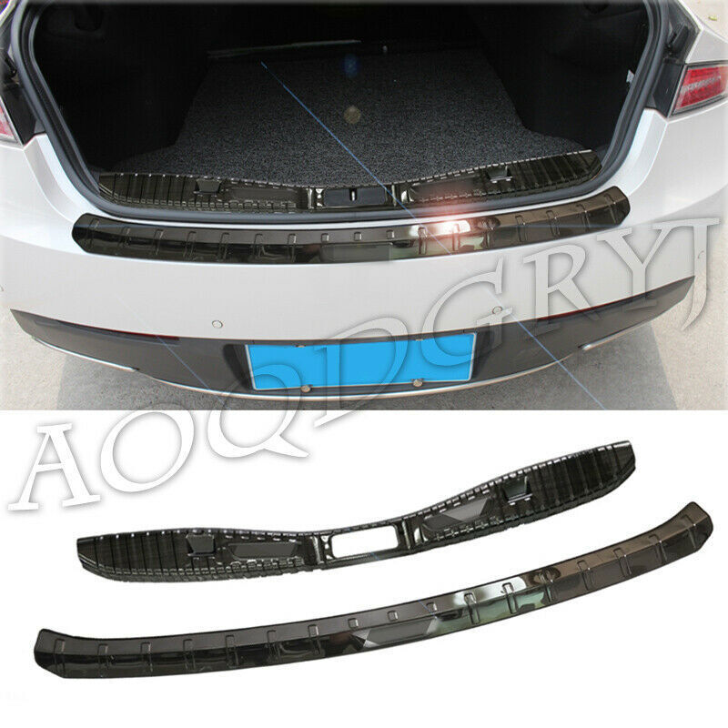 2P for Lincoln MKZ 2017-2020 Rear Bumper Guard Trunk Sill Plate Protector Cover