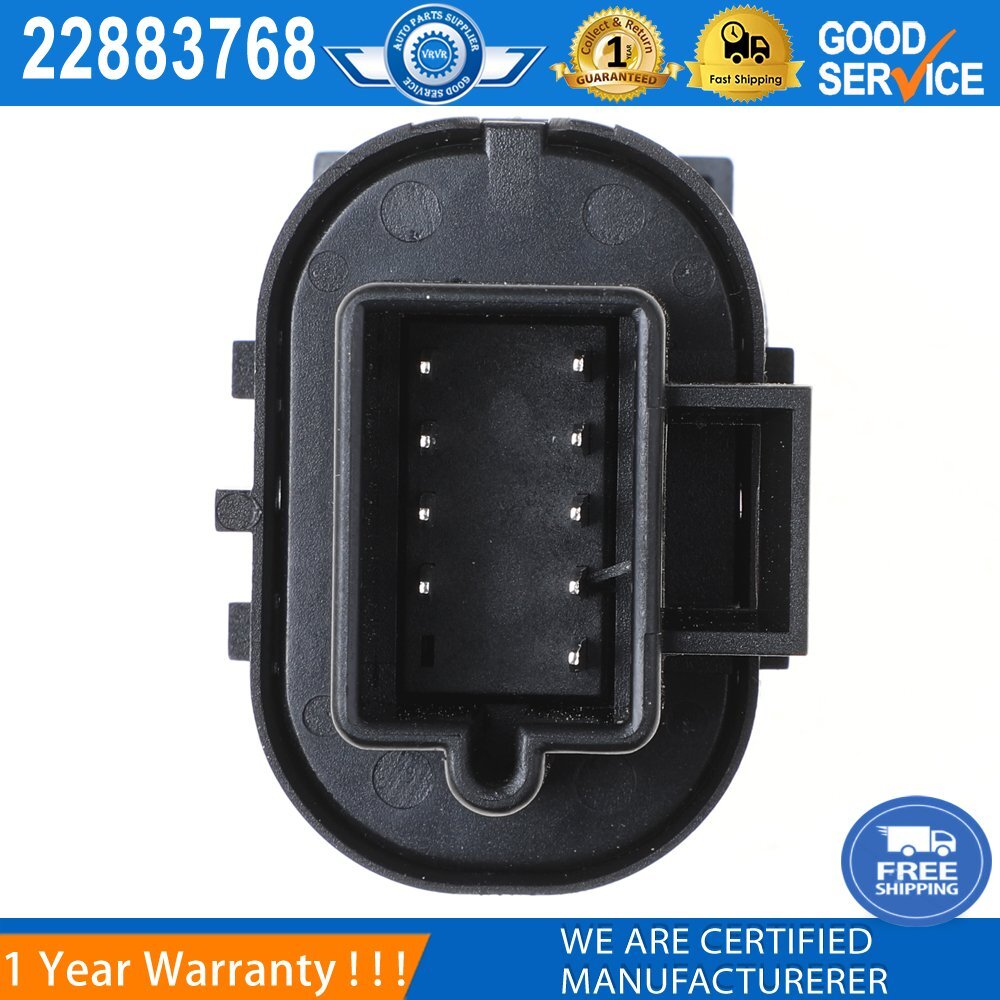 22883768 Front Mirror Switch LH Left Drive Side for Chevrolet for GMC for Sierra 1500