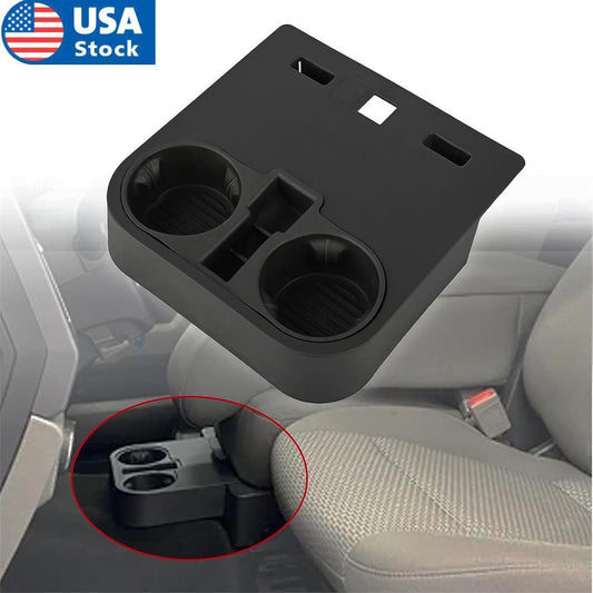 Front Center Console Cup Holder Fit for Ford F150 15-20/F-250 F-350 F-450 17-22 Q