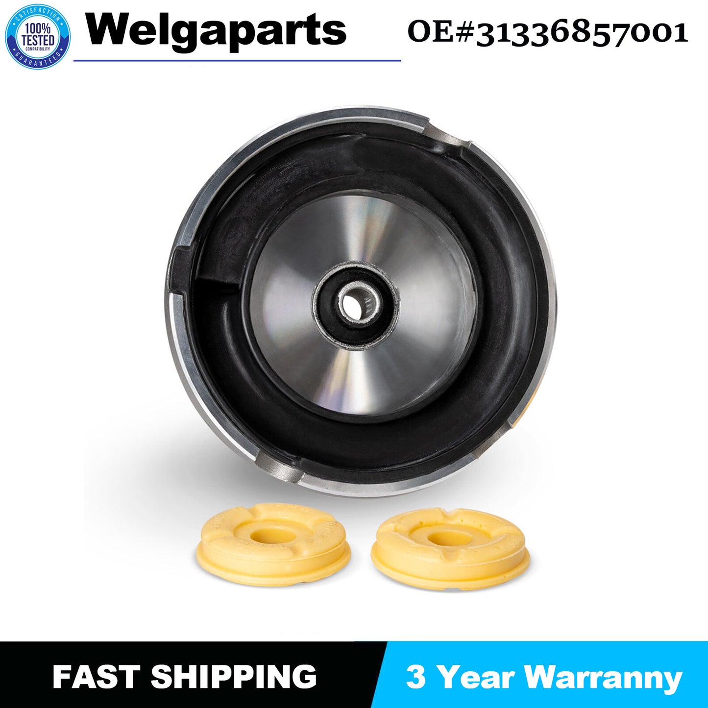 for BMW X5 X6 E70 E71 New Front LH RH Strut Shock Mount +Support Upper Lower