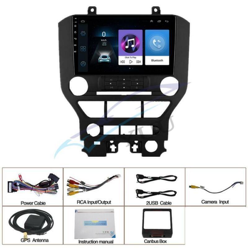 Car Navigation 1+16GB 9 Stereo Radio GPS FM for Ford for Mustang F1 Model 2015-2021