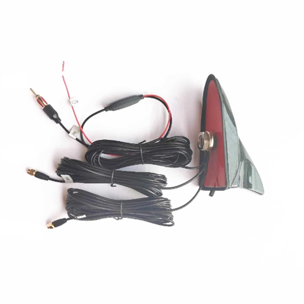 Car Stereo FM/AM Radio Amplified Signal Antenna Accessory Roof Mount Q