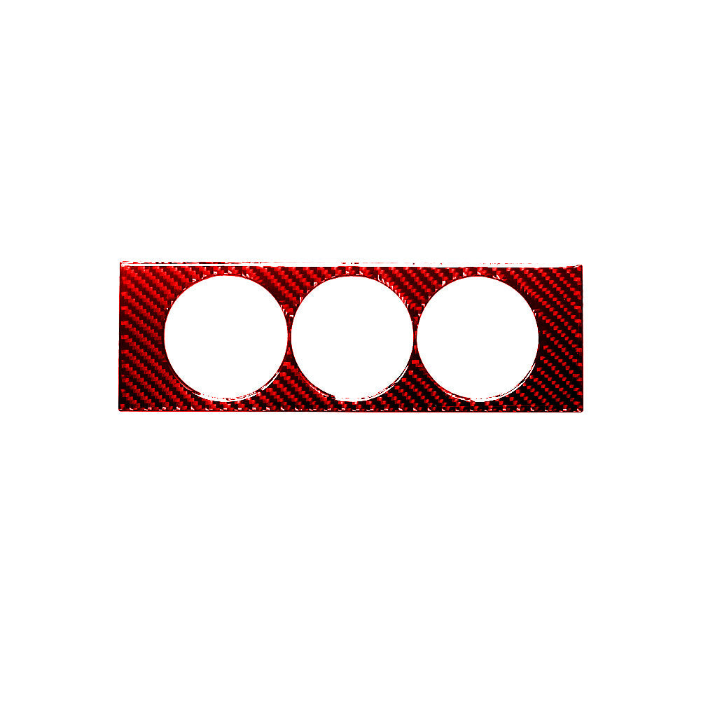 Red Carbon Fiber Automatic Gear Shift Frame Cover Trim For Sonic 12-16 v