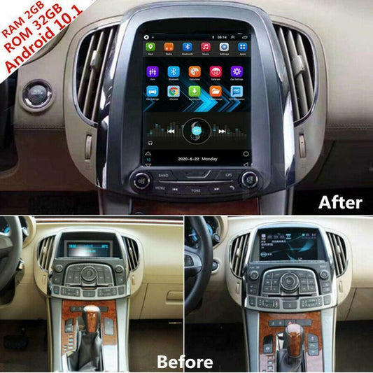 For 09-12 for Buick Lacrosse 9.7 Inch Android 10.1 Car Stereo Radio GPS 1+32GB 3G 4G