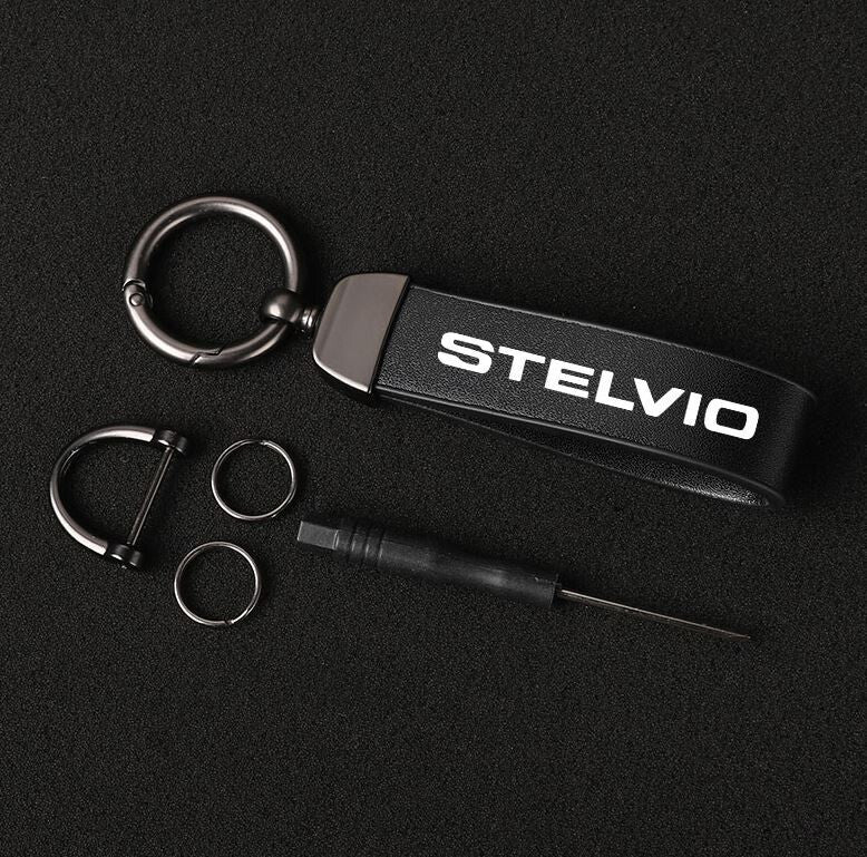 Car keychain, keyring, badge, hanging rope, neck strap, suitable for , black and white, suitable for - v
