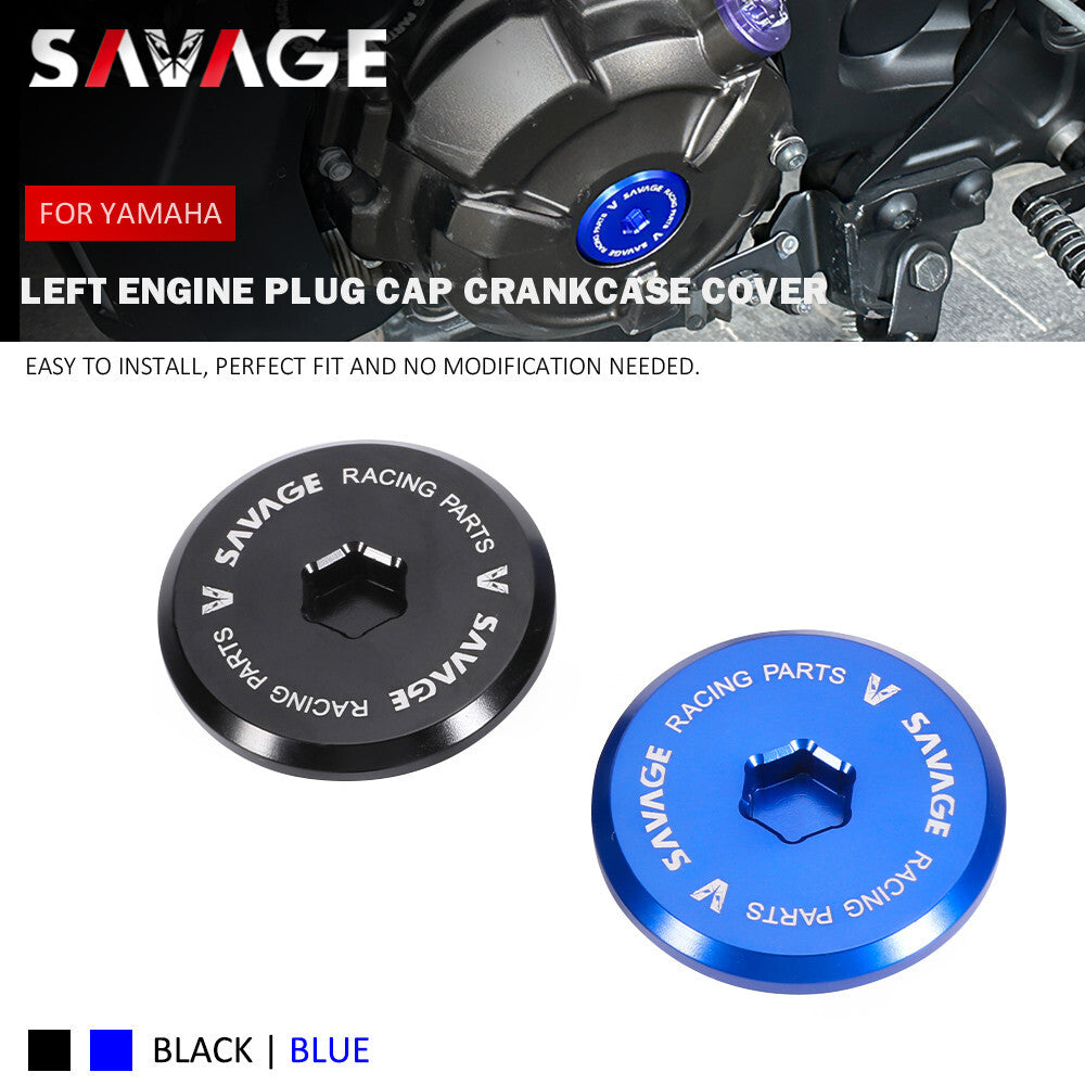 Engine Plug Cap Crankcase Cover for YAMAHA MT09 MT-07 Tracer 900 GT XSR900 700 Q