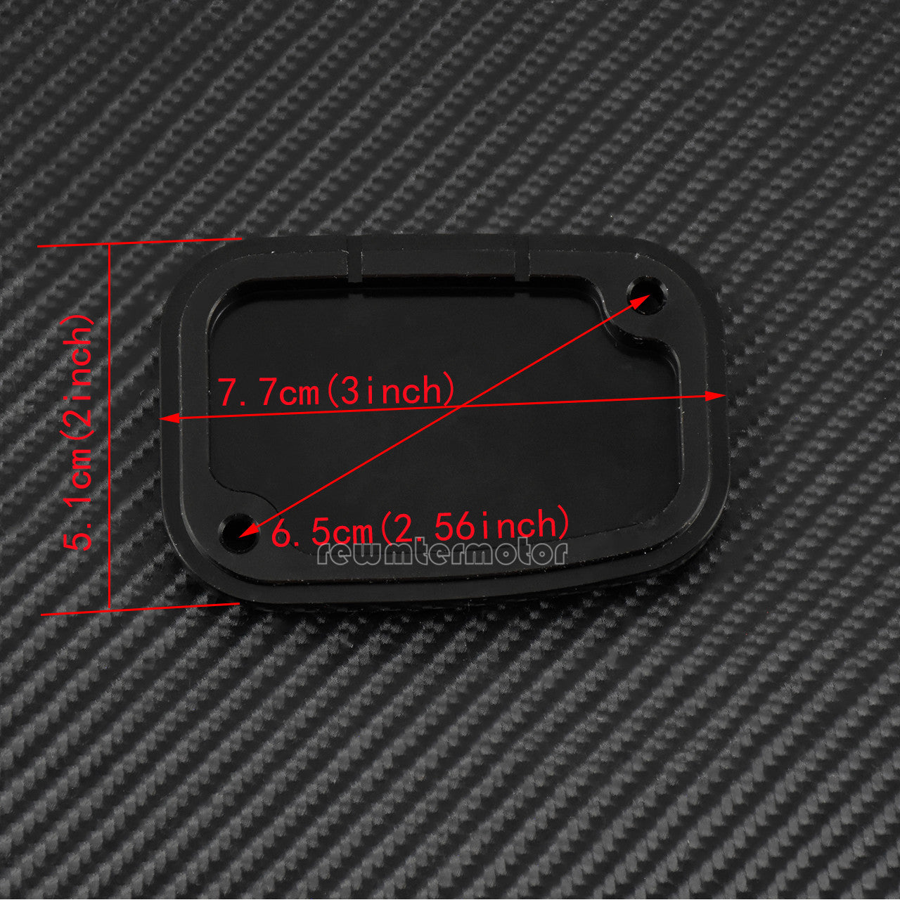 Left Brake Master Cylinder Cover Fit for Harley Touring FLTR 08-17 Trike 09-13