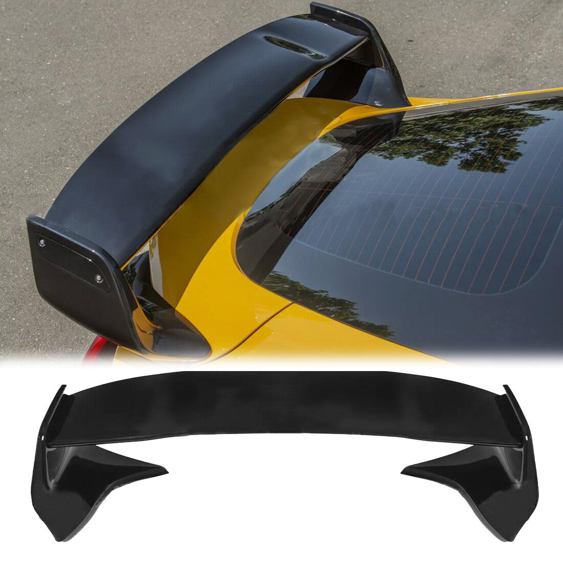 Rear Trunk Lid Wing Spoiler For 20-Up GR Supra | ST Style GLOSSY BLACK n