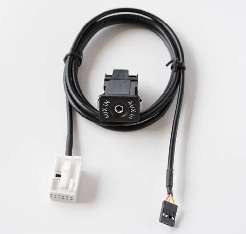 Retrofit AUX auxiliary mp3 cable socket for Mercedes W169 W245 W203 W209 W164 v