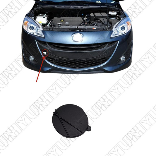 1× Front Bumper Tow Hook Cover for Mazda 5 CW 2011-2015 C513-50-A10B C51350A10B Q