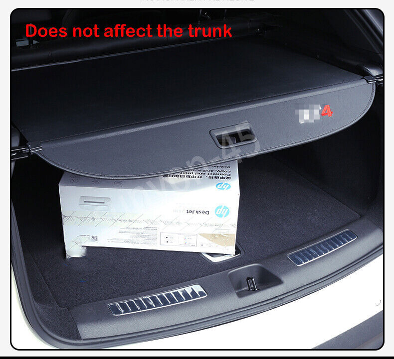 for Cadillac XT4 2019-2024 Rear Trunk Cargo Luggage Cover Security Shield Shade