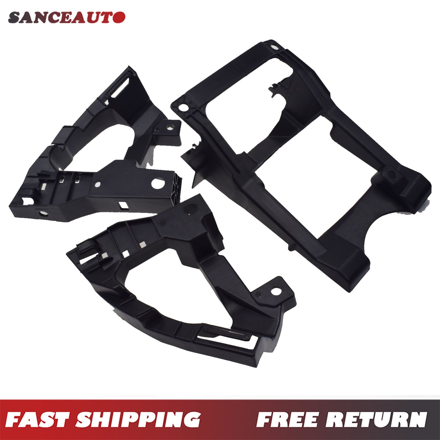 3-piece headlight and barbecue grill mounting bracket support beam kit for -V 2016-18 n