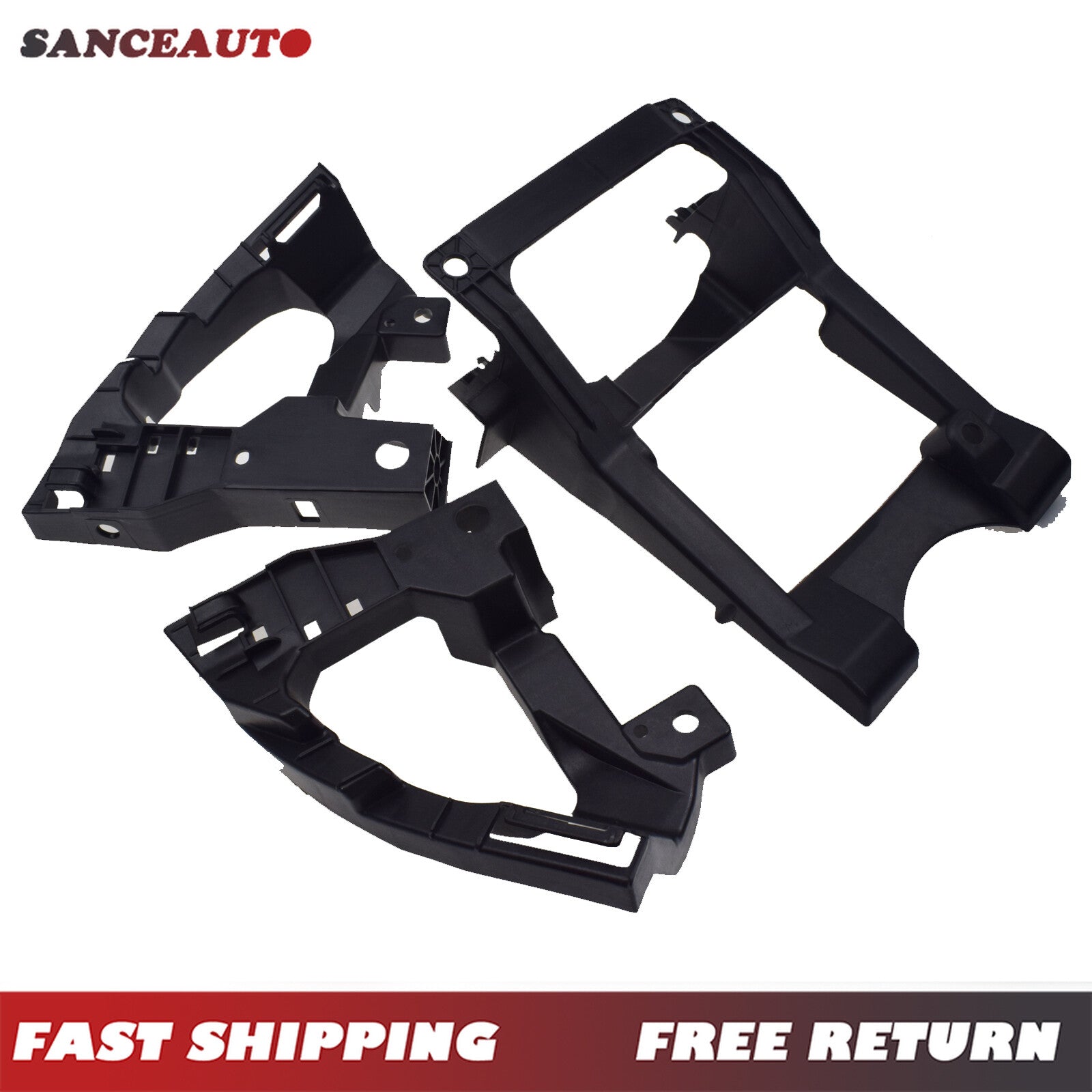 3-piece headlight and barbecue grill mounting bracket support beam kit for -V 2016-18 n