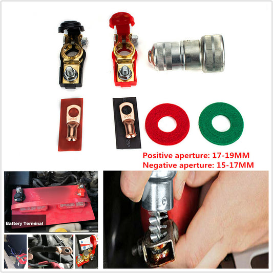 12V Automotive/Truck Vehicle Quick Connector Cable Clip for Battery Terminals (17-19mm) n