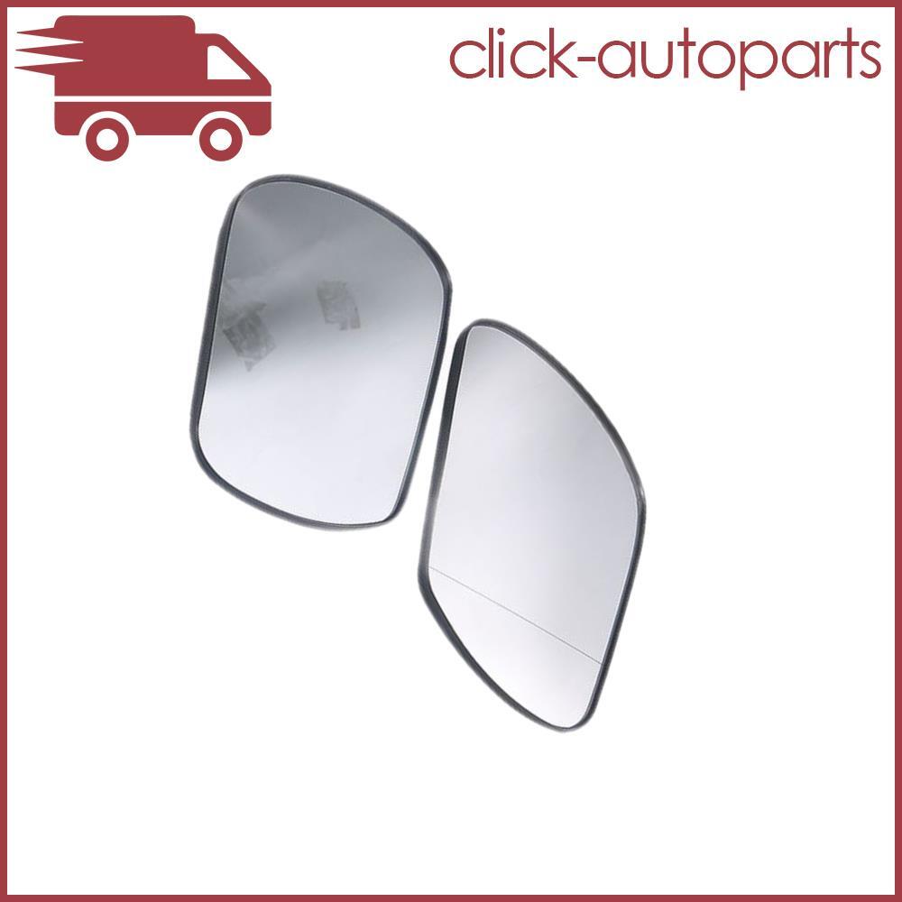 Pair Heated Mirror Glass Replacement for 2003-2010 for Mazda 3 Left Right