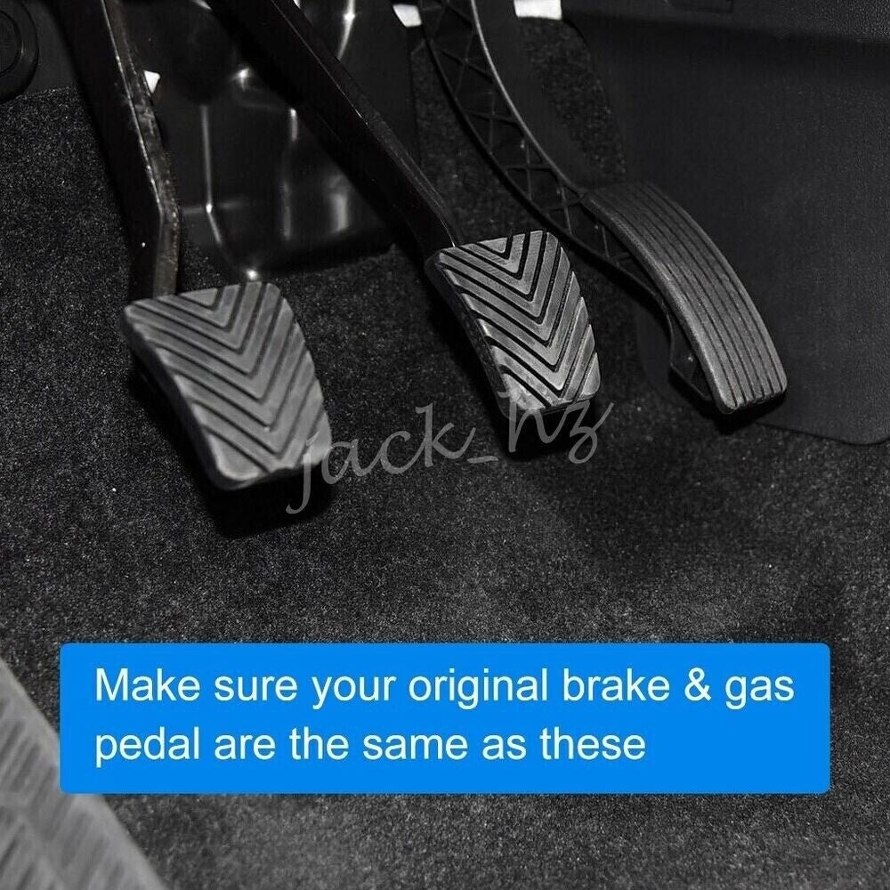 For Manual Transmission Clutch & Brake & Gas Pedal Covers Set New n