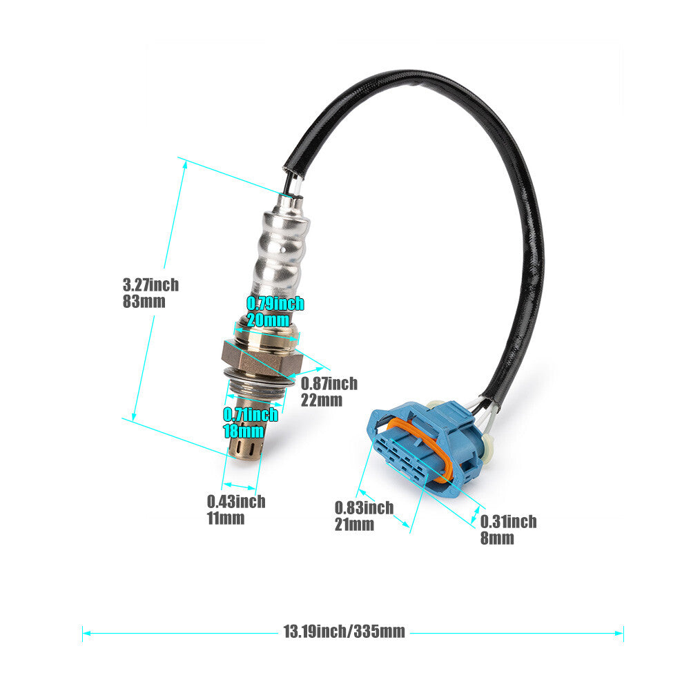 Oxygen sensor compatible with 2014 and 2015 for Cruze LS Sedan 4-door 1.8L 55566648- n