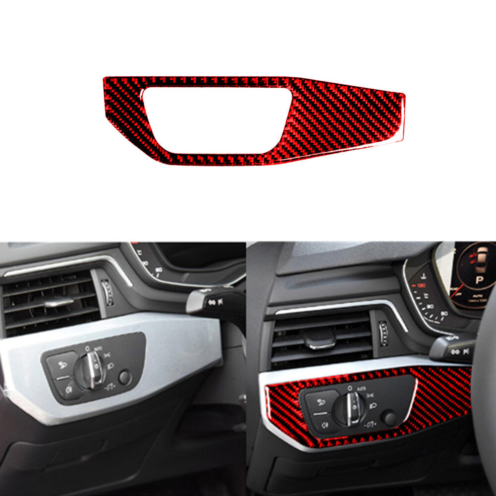 Suitable for Honda CR-V CRV 2017-2022 peach wood headlight adjustment button cover decoration- v