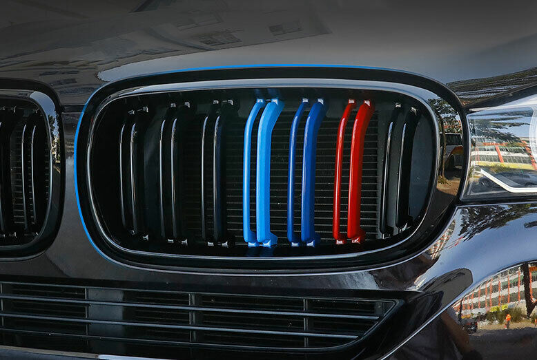 ABS 3-Color Front Bumper Center Hood Grill Mesh Trim For 2014-2018 for BMW X5 F15 X6