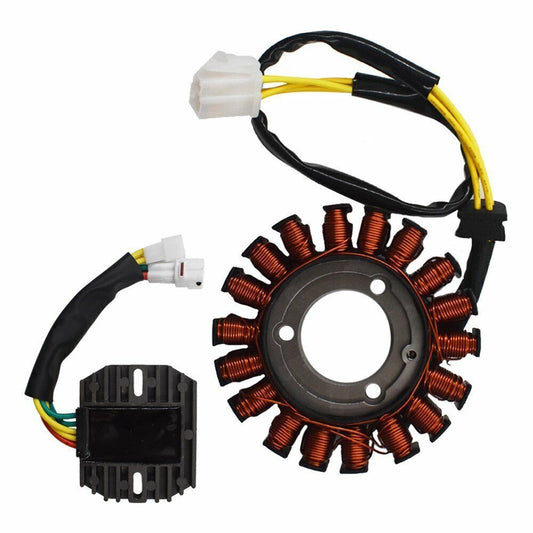 Fits for Suzuki GSX-1300R 1999-2007 Magneto Coil Stator+Voltage Regulator Rectifier Q
