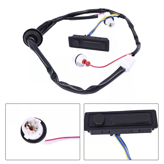 Rubber Trunk Lid Opener Tailgate Release Switch for Juke 2011 - 2017 v