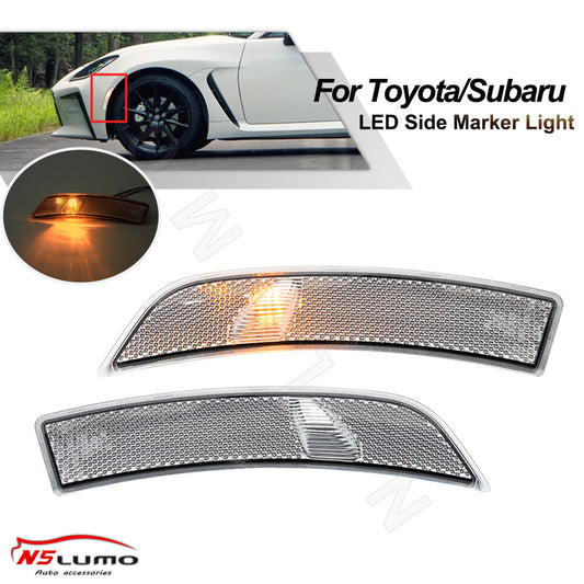 2 Car Auto Side Rear View Mirror 14-SMD LED Light Turn Signal Lamp Accessories 3338 B