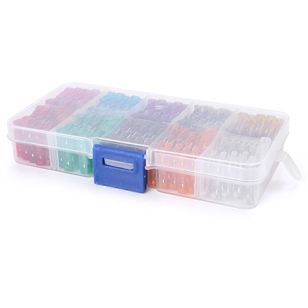 2A-35A Plastic Auto Blade Fuse Assorted Kit for Car Truck SUV Motorcycle 100pcs Q