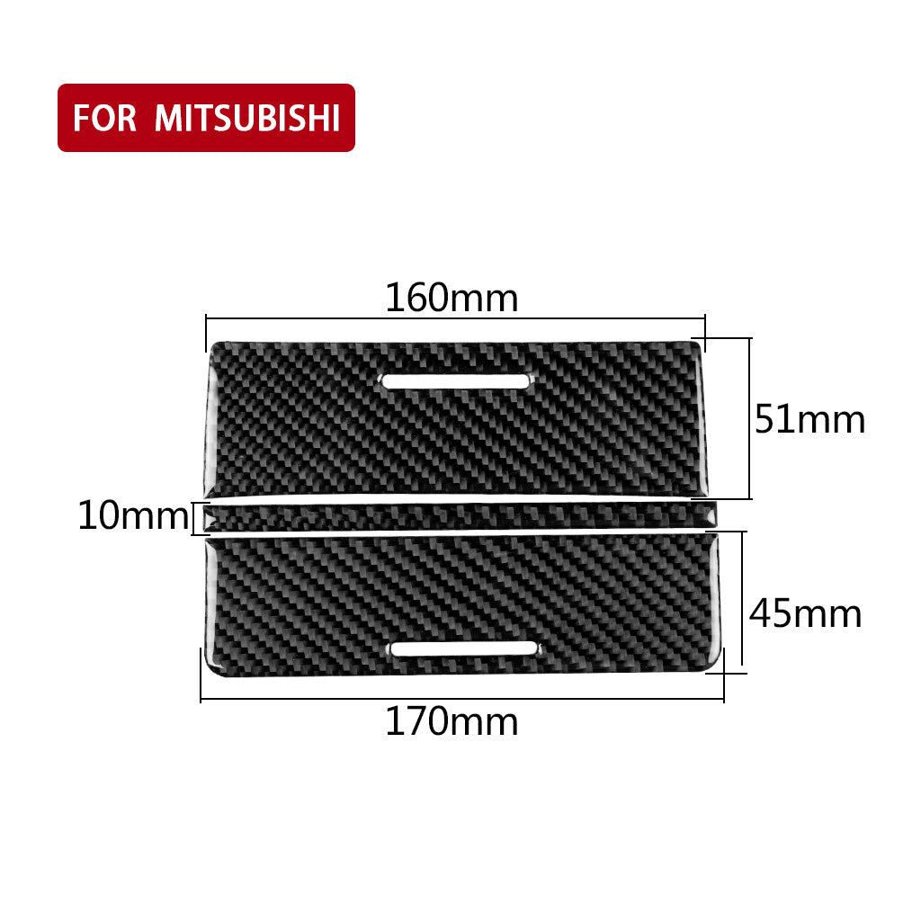 Center Console Radio Cover Trim Decor Carbon Fiber for Honda S2000 2000-2003 v