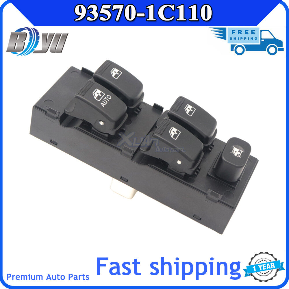 New power window switch for Hyundai Getz Matrix and for Kia Carens 93570-1C110 v