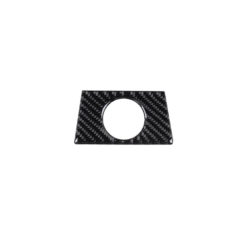 Carbon Fiber Interior Start Stop Button Cover Trim for Ford F-150 2015-2020