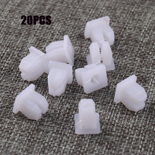 20X Nylon Nut 10 Grommet Clip Retainer for Honda for Toyota for Mazda for Nissan 9018906010