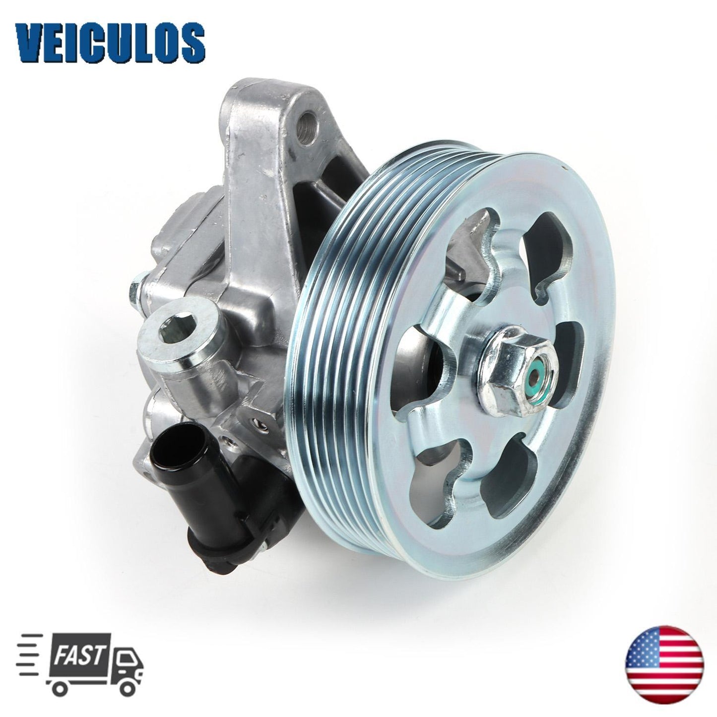 New Power Steering Pump for Honda Accord 2003-2007 2.4L W/ PULLEY 56110RAAA01