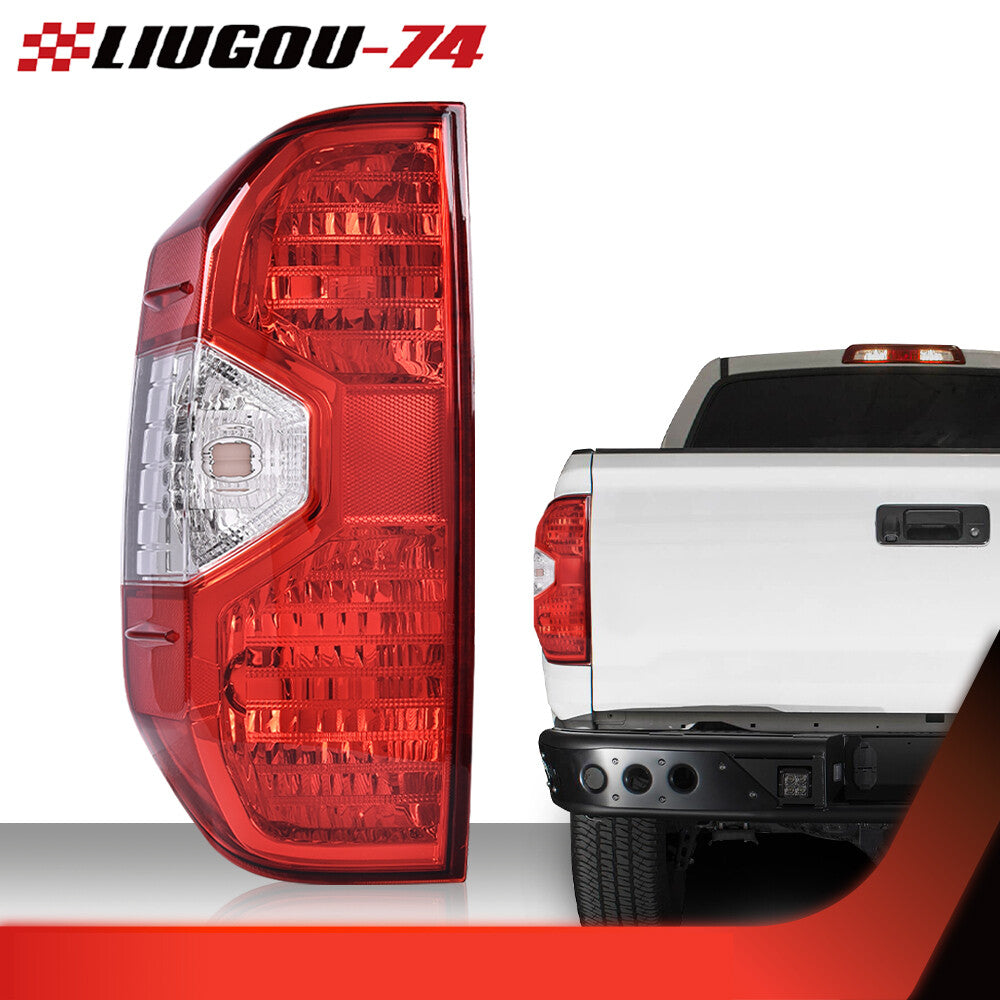 Red taillights replace driver's side, suitable for 14-21 Tundra pickup trucks- v