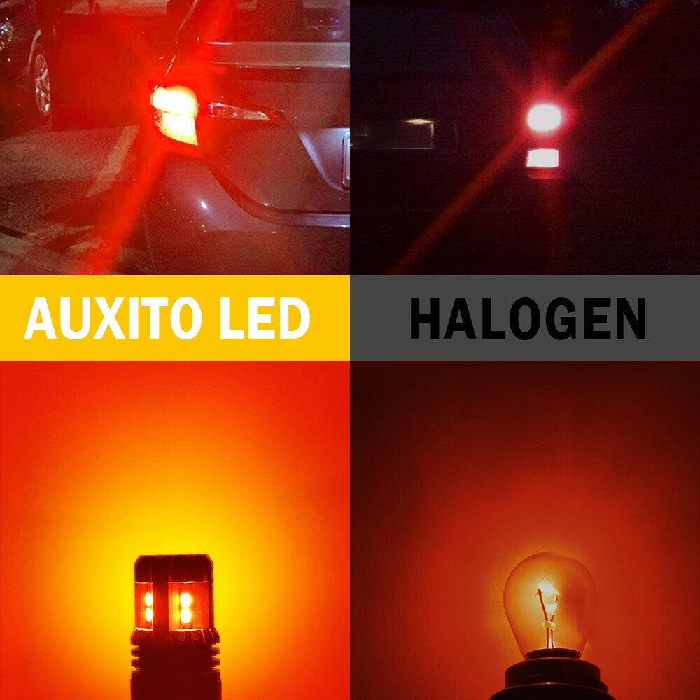 2nd generation red light LED lamp end noodle 1157 7528 2357 2057- v